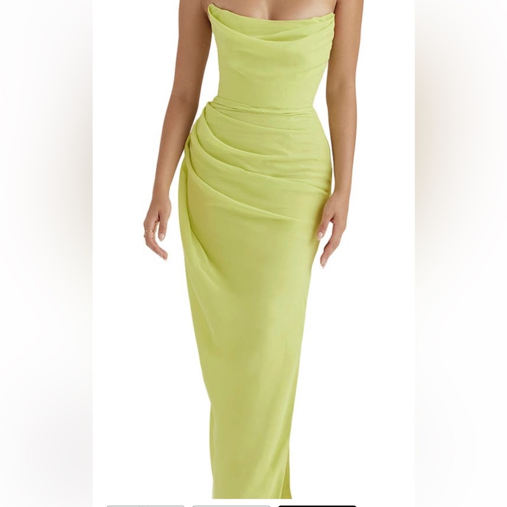 HOUSE OF CB Adrienne satin dress